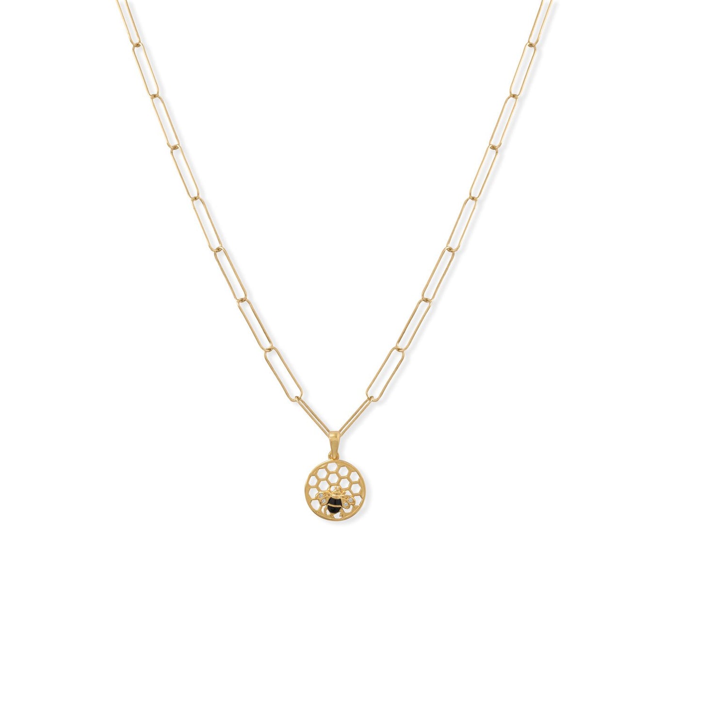 The Golden Penny Paperclip Chain