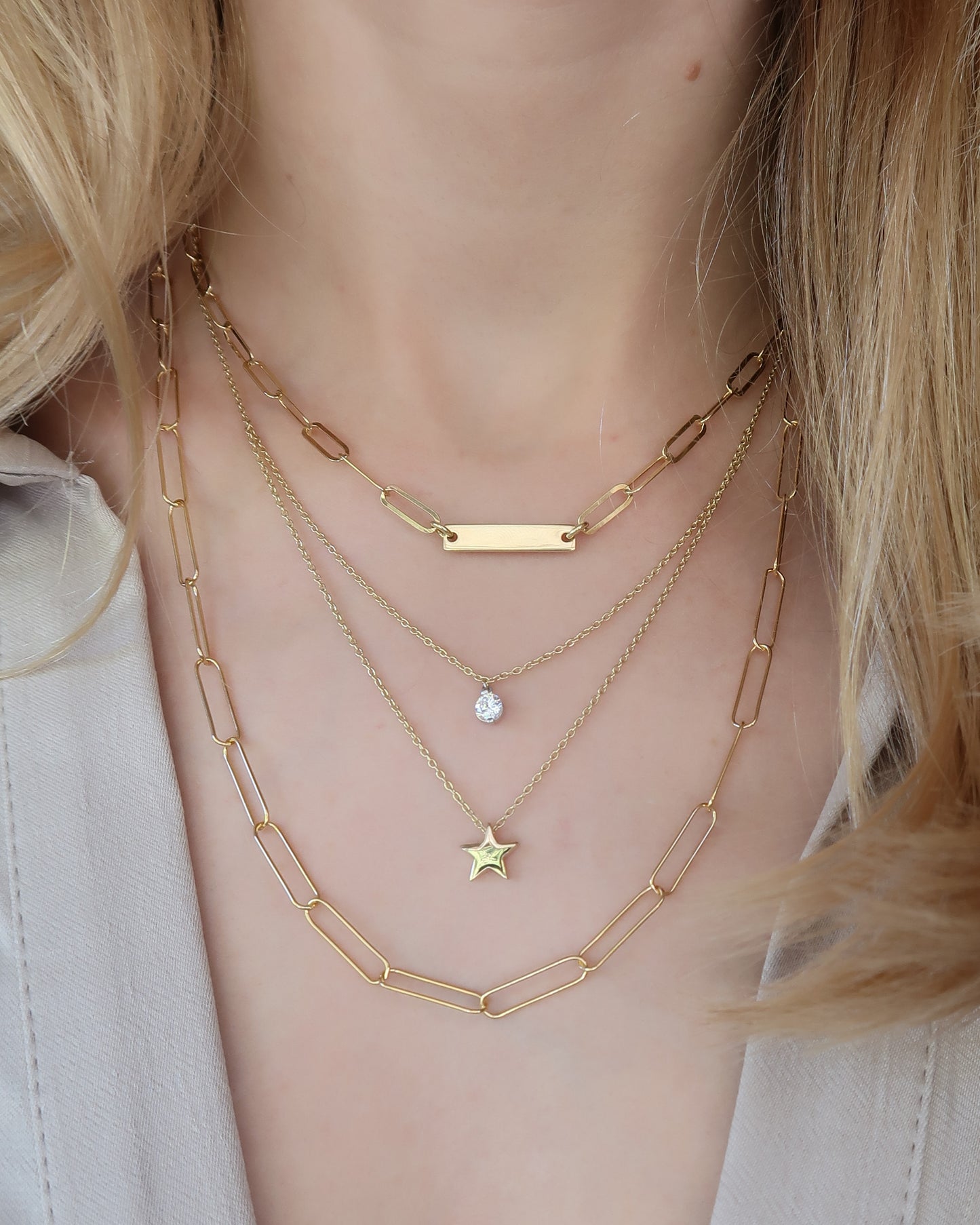 The Golden Penny Paperclip Chain