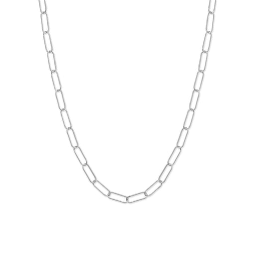 Paperclip Chain 18"